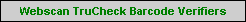 Webscan TruCheck Barcode Verifiers